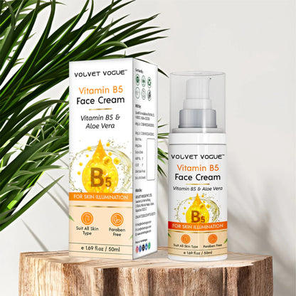 VITAMIN B5 FACE CREAM FOR SKIN ILLUMINATE, 50ML
