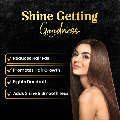 TENX ONION SHAMPOO FOR REPAIRS, SMOOTHENS, AND STRENGTHENS, 300ML