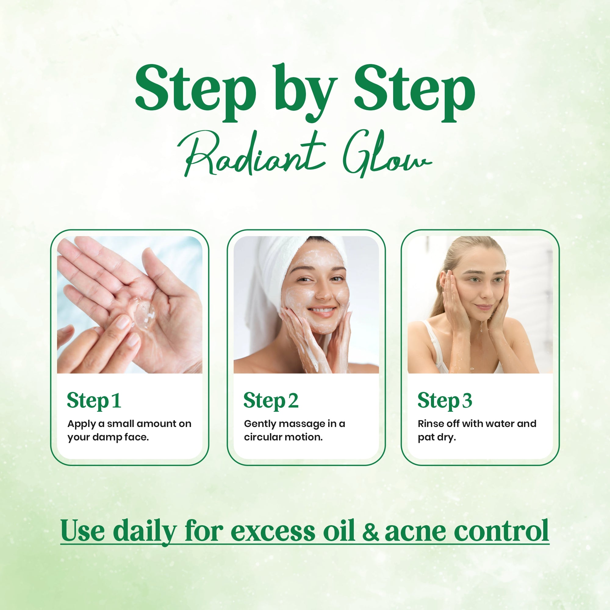 Neem Tulsi Face Wash For Pimples & Marks, 100ml