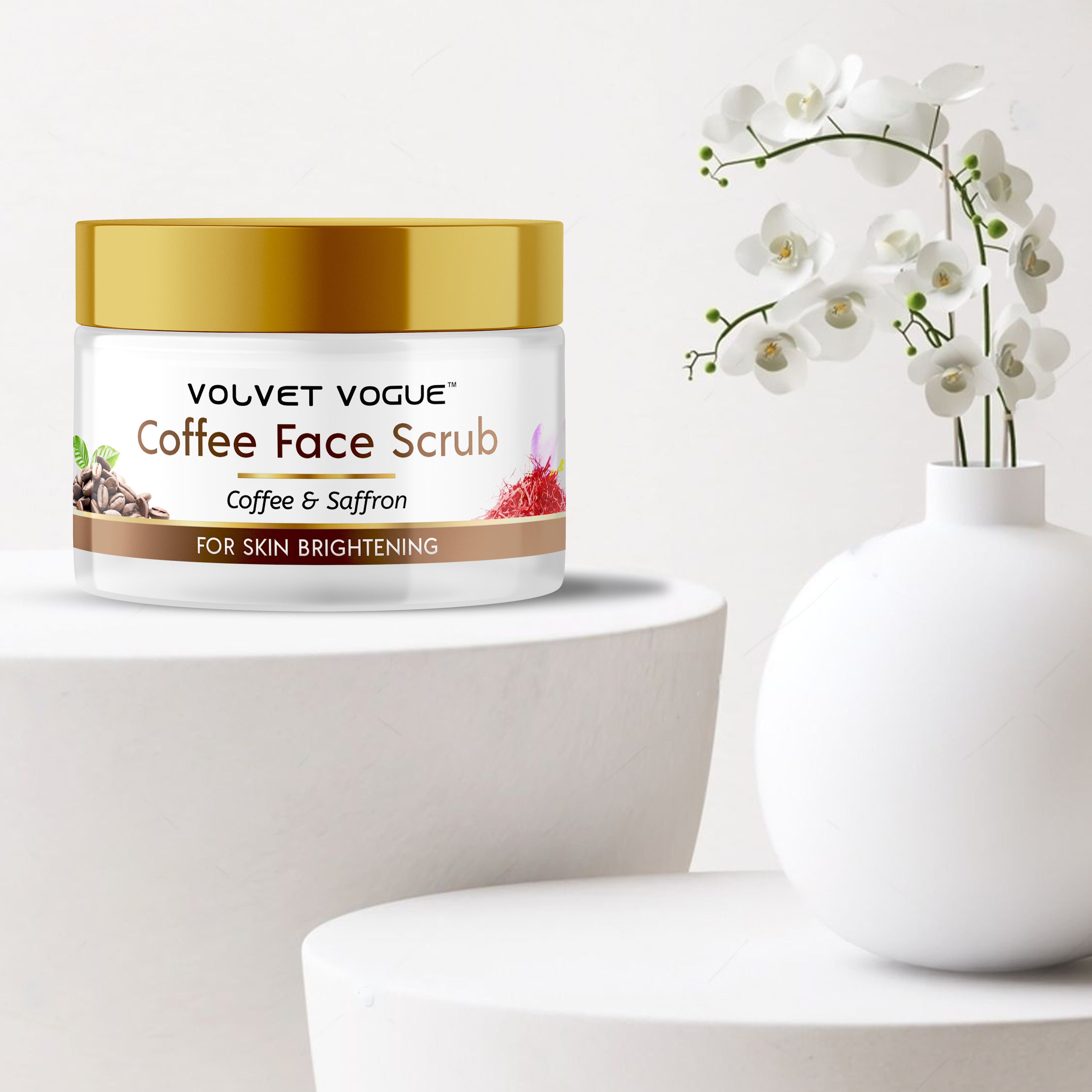 COFFEE FACE SCRUB FOR SKIN BRIGHTENING, 30ML