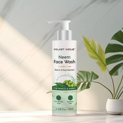 Neem Tulsi Face Wash For Pimples & Marks, 100ml